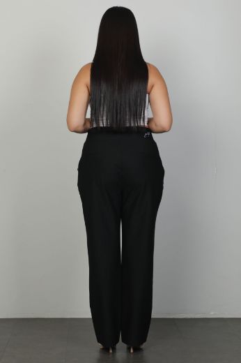 Picture of Galife 66938xl BLACK Plus Size Women Pants 