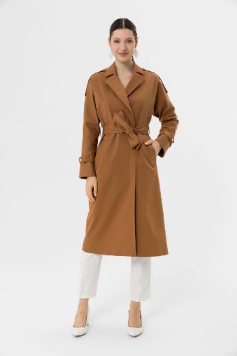 Picture of Icon 225 BB CAMEL Women Trenchcoat