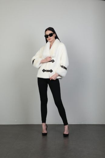 Picture of Icon 611 BB ECRU Women Coat