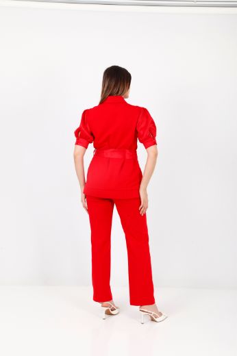 Picture of Lasagrada L19790 RED Women Suit