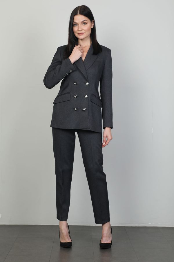 Picture of Idyl 24B6002 ANTHRACITE Women Suit