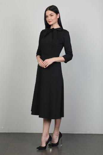 Picture of Idyl 24B5007 BLACK Women Dress