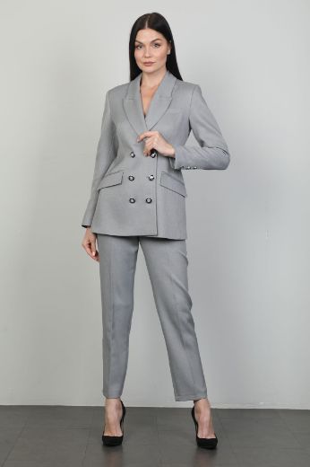 Picture of Idyl 24B6002 GREY Women Suit