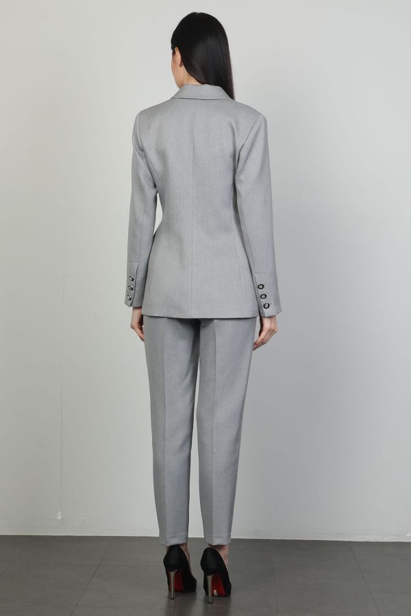 Picture of Idyl 24B6002 GREY Women Suit