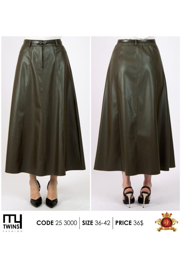 Picture of My Twins 253000 KHAKI Women Skirt