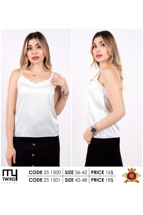 Picture of My Twins 251500 ECRU Women Blouse