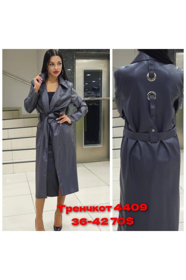 Picture of Red Export Women 4409 SMOKED PEARL Women Trenchcoat