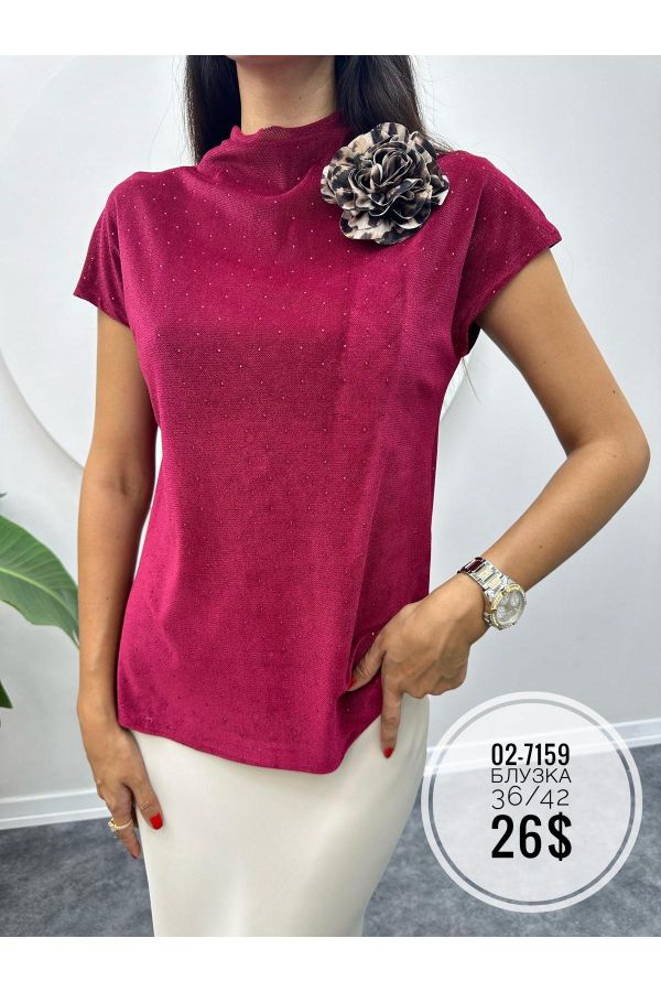 Picture of Samsara 02-7159 FUCHSIA Women Blouse