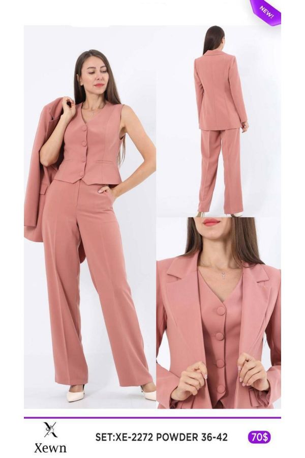 Picture of Xewn 2272 POWDER Women Suit