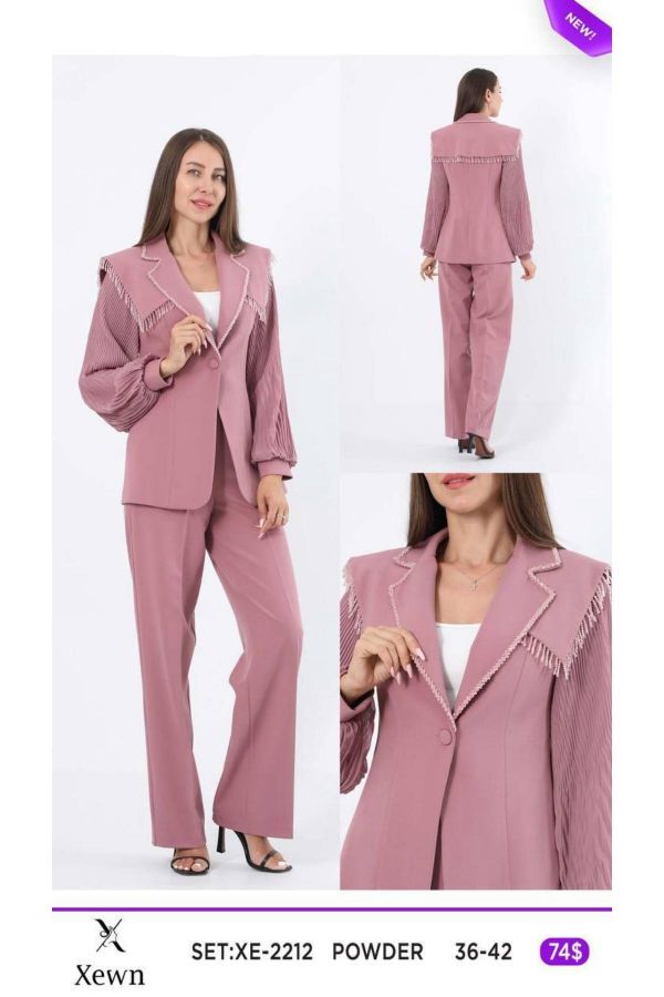 Picture of Xewn 2212 POWDER Women Suit