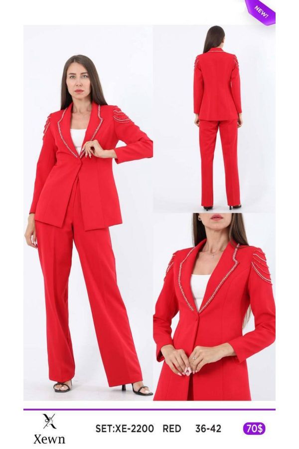 Picture of Xewn 2200 RED Women Suit