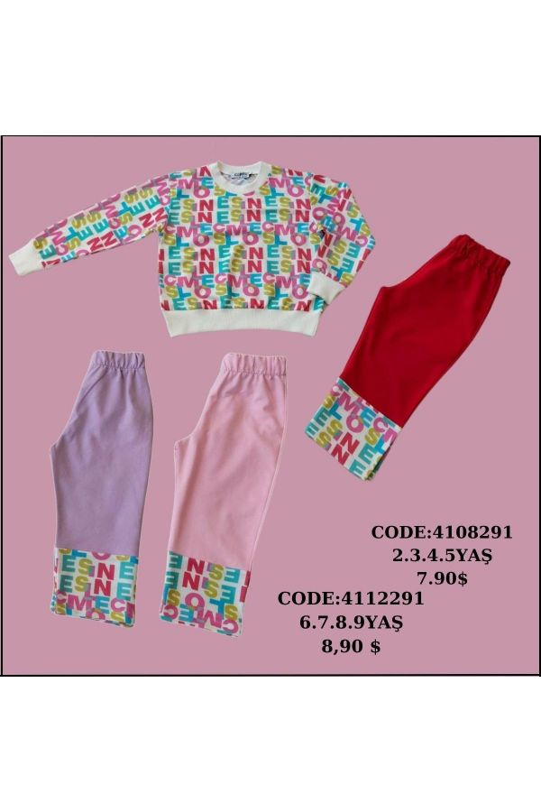 Coppababy 4108291 PEMBE Kız Çocuk Takım resmi