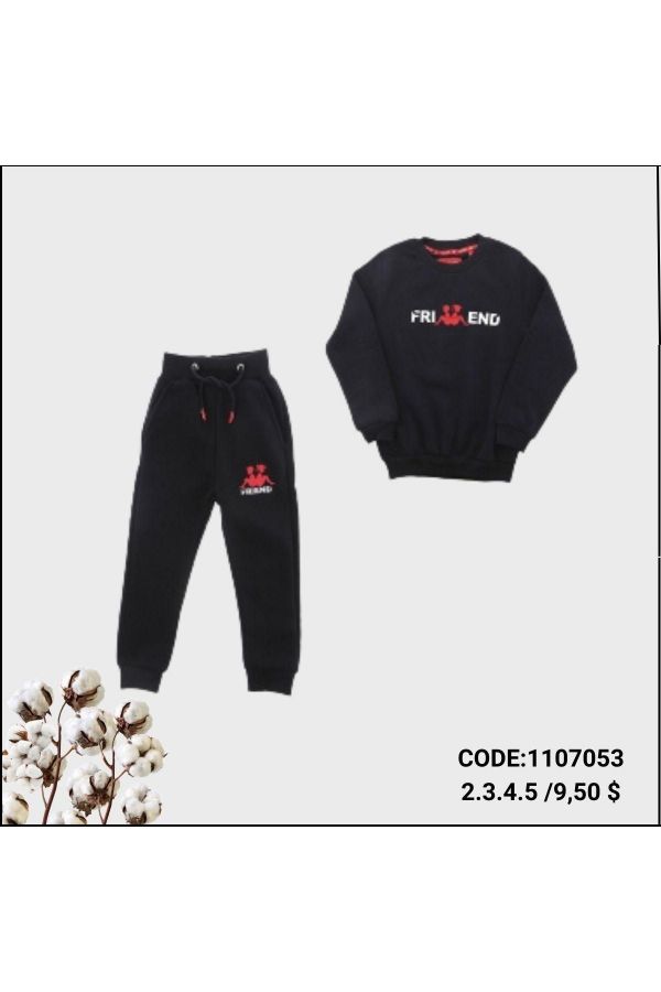 Picture of Coppababy 1107053 BLACK Boy Suit