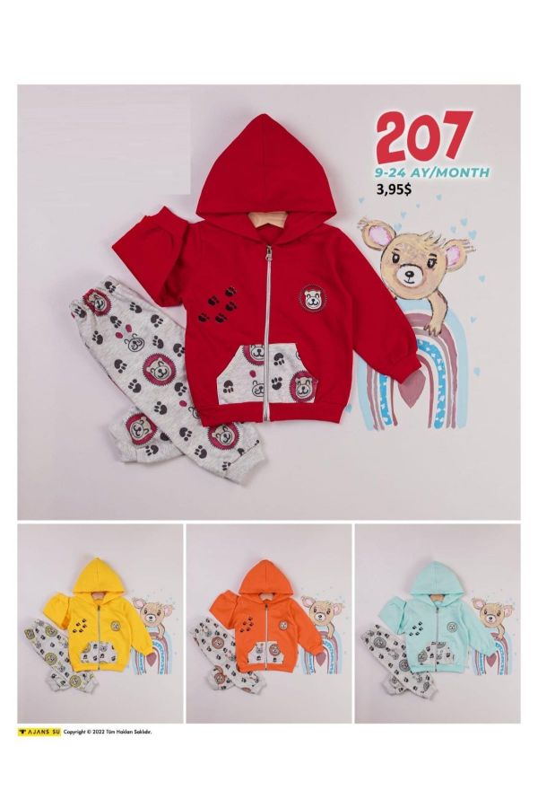 Coppababy 207 SARI Bebek Sweatshirt resmi