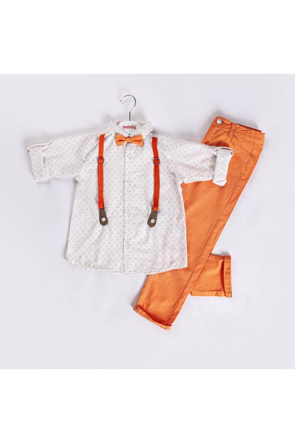 Picture of Bebüş 13382 ORANGE Baby Suit