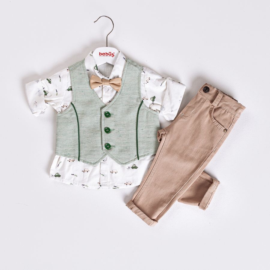 Picture of Bebüş 14280 GREEN Baby Suit