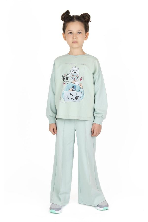 Best Kids BK23KK14272 MINT Kız Çocuk Sweatshirt resmi