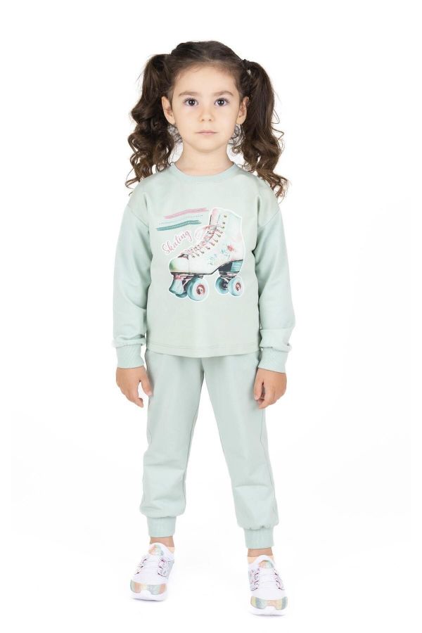 Picture of Best Kids BB23KK12245 MINT Girls Sweatpants