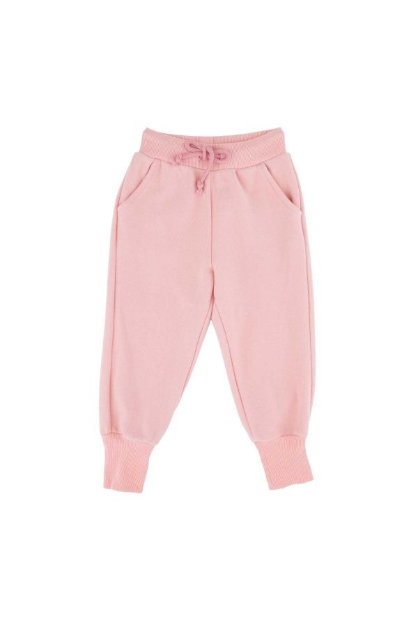 Picture of Best Kids BB23KK12220 POWDER Girls Sweatpants