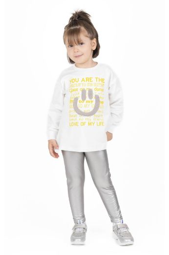 Best Kids BB23KK12278 EKRU-SARI Kız Çocuk Sweatshirt resmi