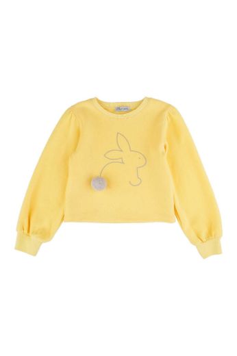 Best Kids BB23KK12246 SARI Kız Çocuk Sweatshirt resmi