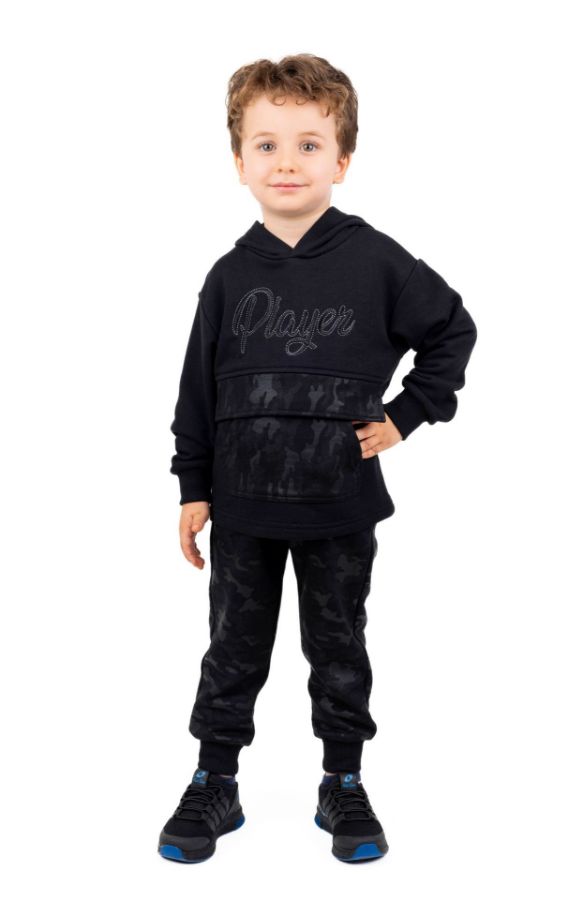 Best Kids BB23KE12554 SIYAH Erkek Çocuk Sweatshirt resmi