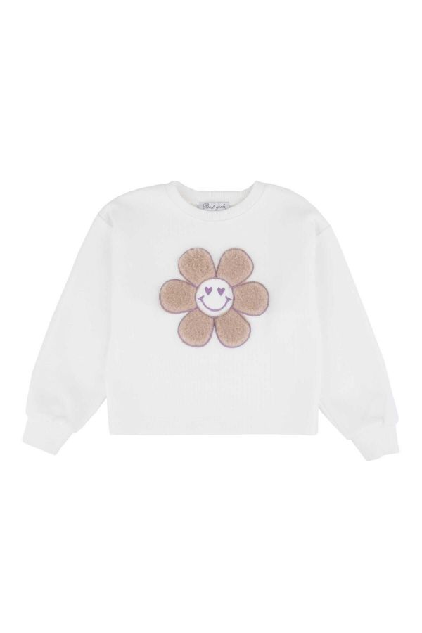 Best Kids BB23KK12279 EKRU-BEJ Kız Çocuk Sweatshirt resmi