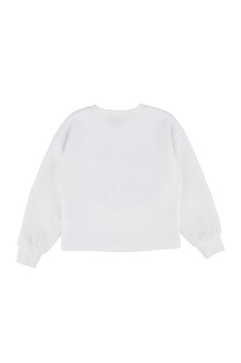 Best Kids BB23KK12243 EKRU-KIRMIZI Kız Çocuk Sweatshirt resmi