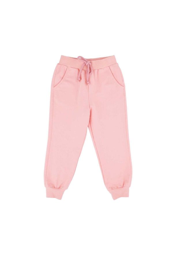 Picture of Best Kids BB23KK12245 POWDER Girls Sweatpants