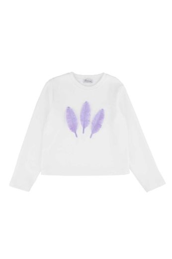 Best Kids BK23KK14324 EKRU-LILA Kız Çocuk Sweatshirt resmi