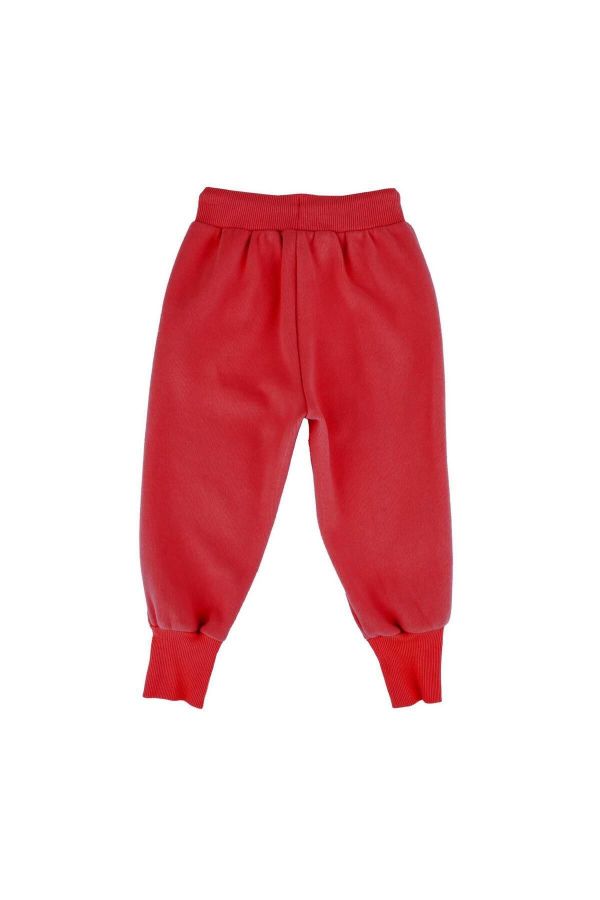 Picture of Best Kids BB23KK12220 RED Girls Sweatpants