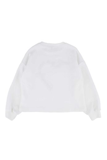 Picture of Best Kids BK23KK14322 ECRU-POWDER Girl Sweatshirt