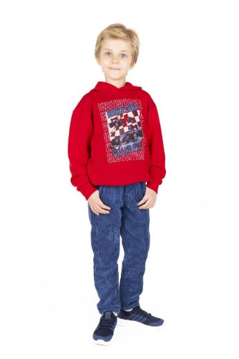 Best Kids BK23KE14563 KIRMIZI Erkek Çocuk Sweatshirt resmi