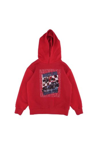 Picture of Best Kids BK23KE14563 RED Boy Sweatshirt