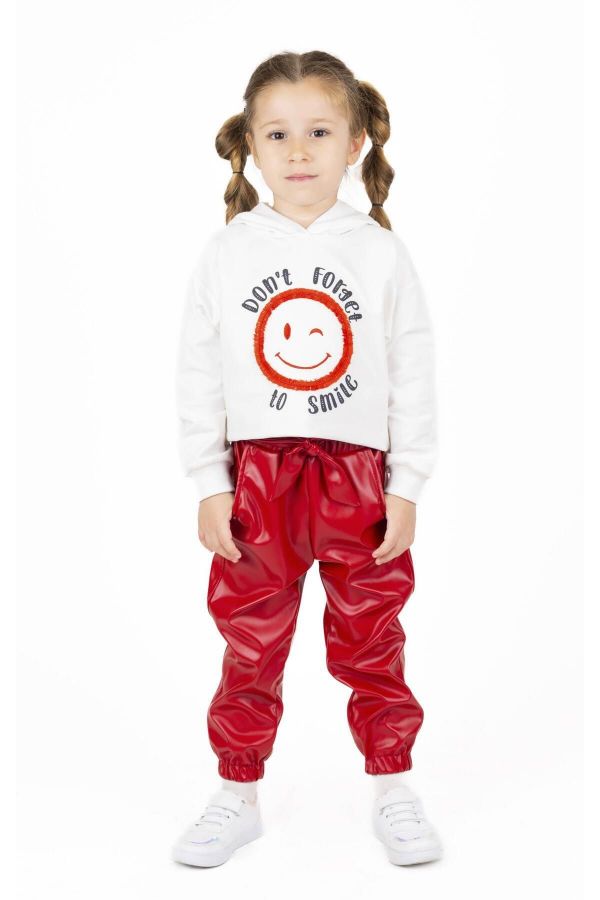 Picture of Best Kids BB23KK12237 RED Girl Pants