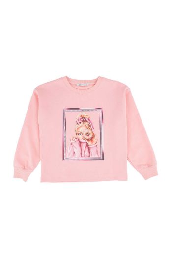 Best Kids BB23KK12266 PUDRA Kız Çocuk Sweatshirt resmi