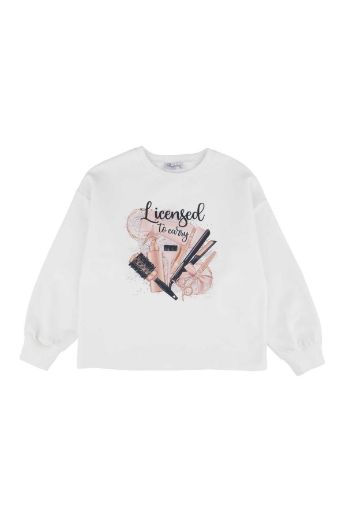 Best Kids BK23KK14283 EKRU Kız Çocuk Sweatshirt resmi