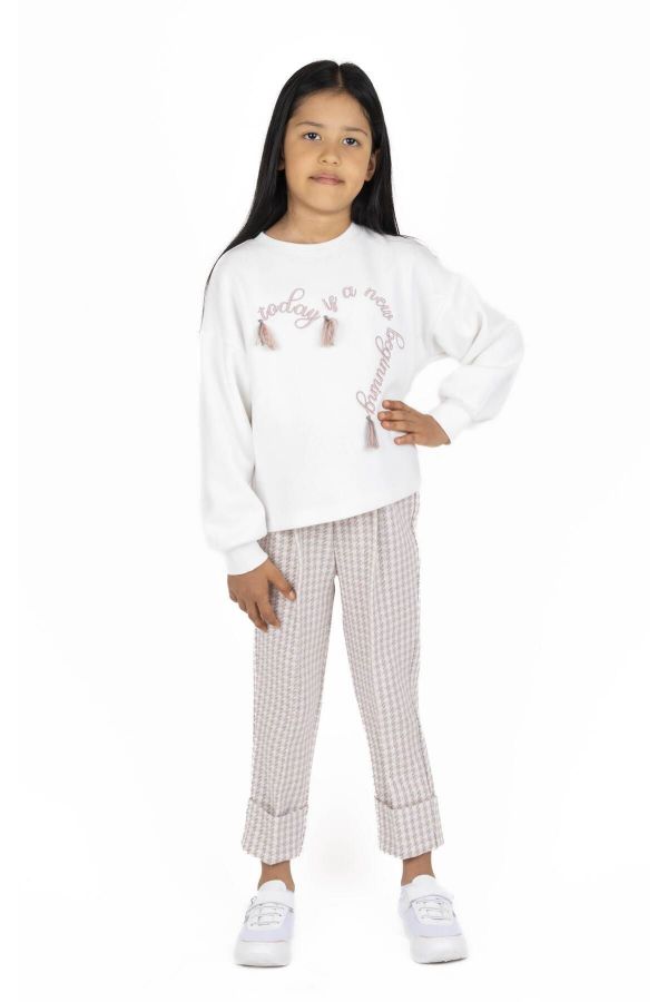 Picture of Best Kids BK23KK14313 POWDER Girl Pants