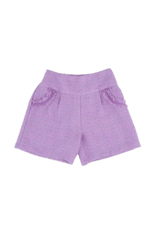 Picture of Best Kids BK23KK14341 LILAC Girl Shorts