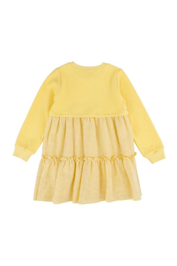 Picture of Best Kids BB23KK12241 YELLOW Girl Dress