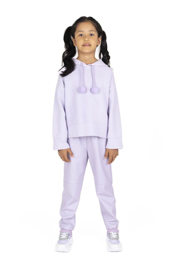 Picture of Best Kids BK23KK14305 LILAC Girl Sweatshirt