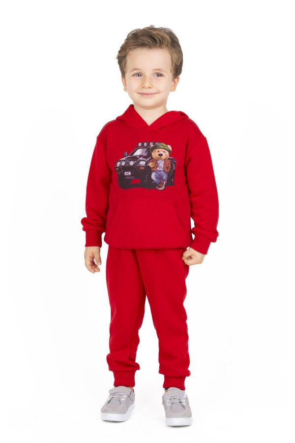 Picture of Best Kids BB23KE12533 RED Boy's Sweatpants