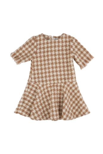 Picture of Best Kids BB23KK12239 CAMEL Girl Dress