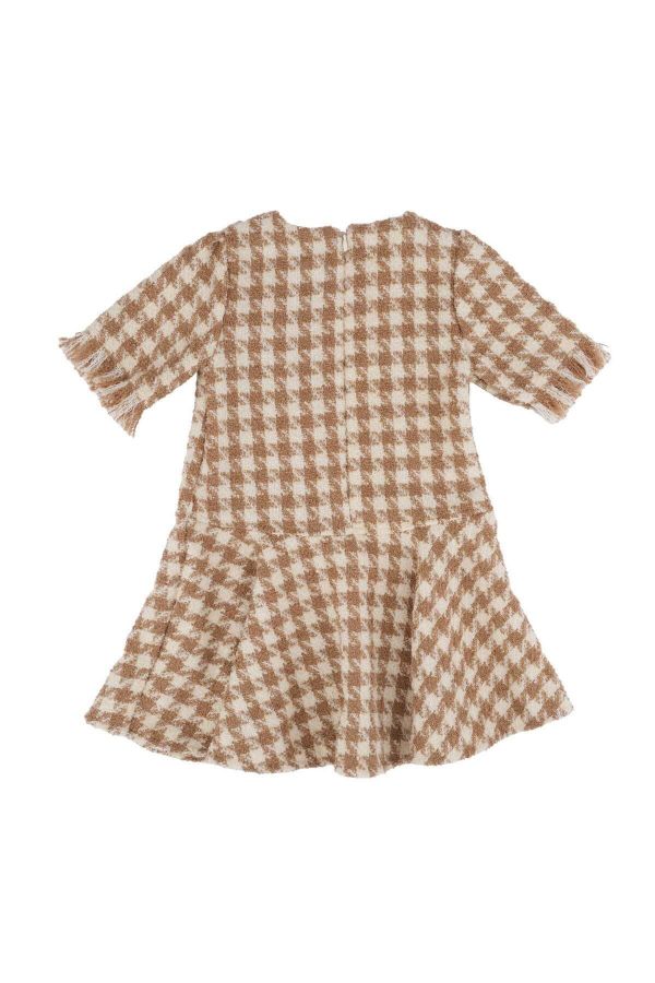 Picture of Best Kids BB23KK12239 CAMEL Girl Dress