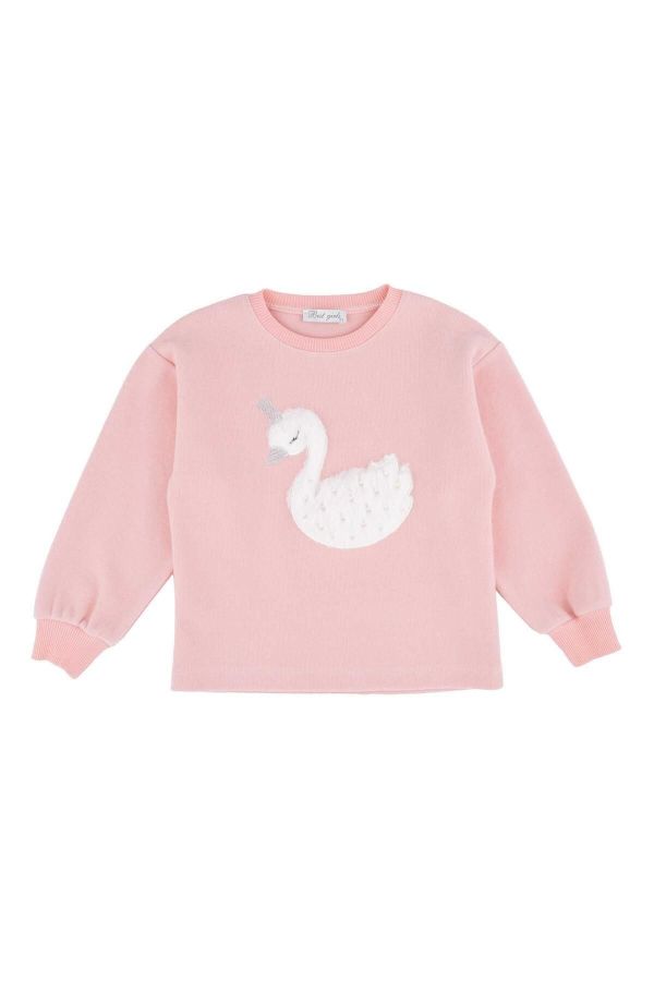 Best Kids BB23KK12257 PUDRA Kız Çocuk Sweatshirt resmi