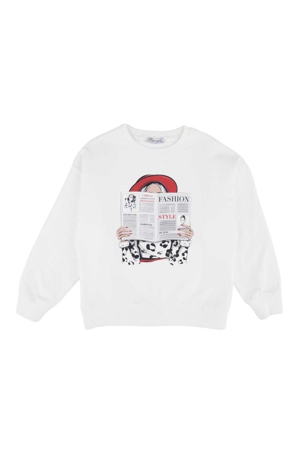 Best Kids BK23KK14265 EKRU Kız Çocuk Sweatshirt resmi