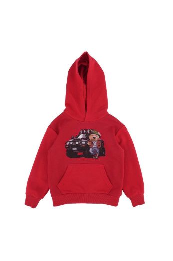 Picture of Best Kids BB23KE12530 RED Boy Sweatshirt