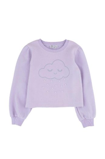 Best Kids BB23KK12247 LILA Kız Çocuk Sweatshirt resmi