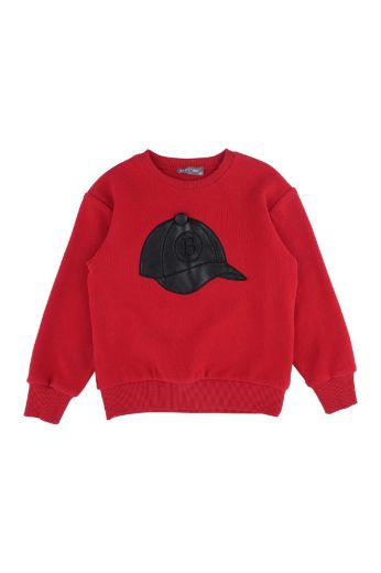 Picture of Best Kids BB23KE12543 RED Boy Sweatshirt