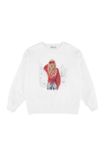 Best Kids BK23KK14278 EKRU Kız Çocuk Sweatshirt resmi